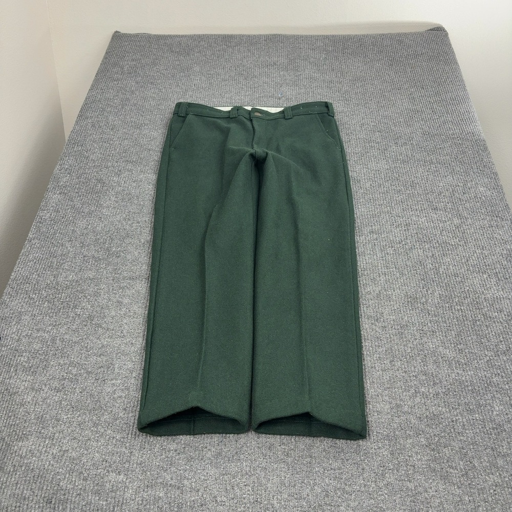 Codet Pants Mens 39 Green Wool Heavyweight Hunting‎ Outdoor Workwear Style